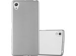 Cadorabo Copertura Protettiva Per Sony Xperia X In Argento Custodia Del Telefono Cellulare Custodia In Silicone Tpu Custodia Cover