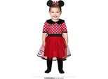 Guirca Parties Guirca Costume Da Topolino Per Bambino Taglia 6-12 Mesi Guirca