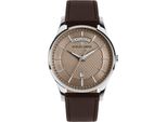 Jacques Lemans 1-2193K Orologio Da Uomo London Al Quarzo Marrone Scuro/Mocha