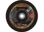 Disco Per Sgrossatura Rhodius RS480 180 X 7,0 Mm Inox (10 Pz.)