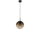 Globo Lighting|Lampada A Sospensione In Metallo Marrone, 1X E27