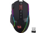 Mouse Da Gioco Wireless Redragon M991, Mouse Cablato/Wireless Da 19000 Dpi Con Pulsante Di Fuoco Rapido, 9 Pulsanti Macro, Prestazioni Continue Di 45 Ore E Rgb