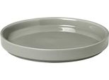 Piatto Blomus Pilar, Piatto Da Portata, Stoviglie, Ceramica, Grigio Mirage, 14 Cm, 63982
