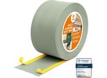 Quest Battiscopa Di Finitura W1 In Pvc 6 In 1 1X75Mm, 25M, Autoadesivo, Coprente, Battiscopa Flessibile Per Pavimenti E Pareti, Verde Chiaro