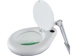Unilux 400108073 Lampada D'ingrandimento Unilux Led Zoom, Con Morsetto Da Tavolo, Bianco