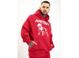 Felpa Con Cappuccio Amstaff Logo 2.0 Uomo - 3XL