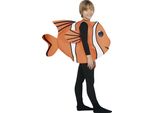 Costume Da Pesce Per Bambini, Taglia:110/116