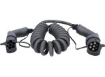 Ks Tools Efuturo Cavo Di Ricarica A Spirale Tipo 2 A 2 Spine 3 Fasi Fino A 22 Kw 32 A 400 V