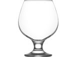 Bicchiere Misket Lav, In Vetro, Per Brandy, 390 Ml, 64X124 Mm, Conf. 6 Pz