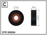 Caffaro 500084 Puleggia Tenditore Cinghia A V 70Mm Per Vw Transporter V Bus (7HB, 7HJ, 7EB, 7EJ, 7EF, 7EG, 7HF, 7EC) Multivan V Transporter V Furgoncino