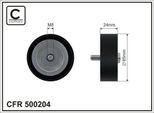 Caffaro 500204 Puleggia Folle Cinghia A V 65Mm Per Ford Fiesta Mk6 Hatchback (JA8, JR8) Focus Iii Turnier Focus Iii C-Max Ii (DXA/CB7, Dxa/Ceu)