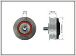 Caffaro 500129 Puleggia Tenditore Cinghia A V 60Mm Per Vw Golf Iv Hatchback (1J1) Passat Variant (3B6) Passat Variant (3B5) Passat (3B3) Passat Variant