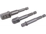 Sada AdaptéRů Na VrtačKu 1/4" 3/8"" 1/2"""