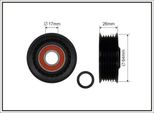 Caffaro 80-98 Tendicinghia Cinghia Trapezoidale Dentata 64 Mm Per Vw Passat Variant (3B6) Touareg (7P5, 7P6) Touareg (7LA, 7L6, 7L7) Passat Variant (3B5) Passat