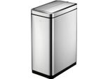 Eko - Portarifiuti Deluxe Phantom Sensor 45 Litri - Acciaio Inox Polipropilene - Acciaio Inox Opaco