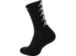 Kappa Eleno Calzini Corti Nero Eu 39-42 Uomo Nero Eu 39-42