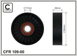 Caffaro 109-00 Puleggia Tenditore Cinghia A V 90Mm Per Chrysler Voyager Iv (Rg, Rs) Per Dodge Caravan (Rg) Per Plymouth Voyager / Grand Voyager