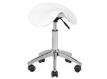 Sgabello Cosmetico Am-302 Bianco