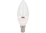 1X Led-Line 7W Led E14 C37 Lampadina A Candela 630Lm 4000K Bianco Neutro 220° Forma A Candela Lampadina A Risparmio Energetico Lampadina A Incandescenza