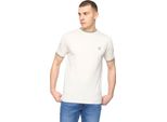 Crosshatch - Maglietta "Deuxtip"" Da Uomo BG2076 (L) (Bianco Naturale)"