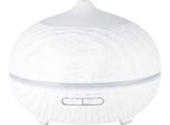 Diffusore Di Aromi Spa 06 Umidificatore D'aria In Legno Bianco 400 Ml + Timer