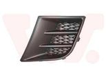 Van Wezel Griglia Di Ventilazione Paraurti Posteriore Adatta Per Peugeot 107 Hatchback (Pm, Pn) Nero