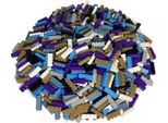 Mattoncini Lego® 1X4 Colorati Misti - 3010 Nuovo! Quantità 100X - Ogni Miscela Assemblata Singolarmente