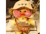 Anatra Peluche, Peluche Morbido Per Bambini Ragazze, Peluche Giocattolo Fai Da Te Con Cappello Carino E Costume Migliori Regali Per Compleanno Natale Pasqua (30Cm) (Anatra Bianca)