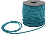 50 M Di Paracord, Corda Di Sopravvivenza A 7 Fili, Corda Per Esterni Da 4 Mm Per Campeggio, Tende E Bracciali, Blu/Nero