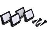 Govee H7060; Led Floodlights; Rgbicww IP65 Bluetooth Wi-Fi