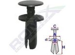 Romix Clip Di Rifinitura / Modanatura Di Protezione C60450 Per Toyota Land Cruiser (KDJ12_ GRJ12_)