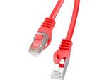 Lanberg PCF6-10CC-0025-R, 0,25 M, Cat6, F/Utp (Ftp), RJ-45, RJ-45, Rosso