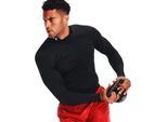 Under Armour Ua Hg Armour Comp Mock LS-BLK - Xs