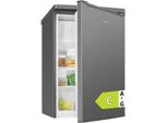 Clatronic® Kühlschrank mit Gefrierfach | | 85cm | Kühlschrank klein | leise 37dB | 0°C - 8°C | kleiner Kühlschrank 109L | KS 101 inox