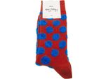 Calzini Del Marchio Happy Socks Del Modello Big Dot Marrone