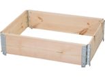 Letto Rialzato Impilabile Siena Garden 80 X 60 X 19,5 Cm, Naturale
