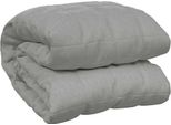 Vidaxl Coperta Pesata Grigia 155X220 Cm 11 Kg Tessuto