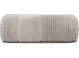Asciugamano 70X140 Teo Beige 470G 100% Cotone Con Velluto