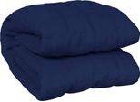 Vidaxl Coperta Pesata Blu 200X200 Cm 13 Kg Tessuto