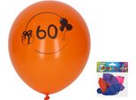 Pallone Gonfiabile Da 30 Cm - Set Di 5, Con Il Numero 60