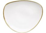 Olympia Kiln Piatto Triangolare Bianco Gesso 23Cm (6 Pezzi)