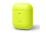 Custodia Di Ricarica Wireless In Silicone Elago Per Airpods 2 / Airpods 1 Giallo Neon