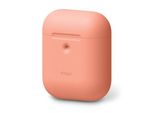 Custodia Di Ricarica Wireless In Silicone Elago Per Airpods 2 / Airpods 1 Peach