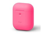 Custodia Di Ricarica Wireless In Silicone Elago Per Airpods 2 / Airpods 1 Rosa Neon