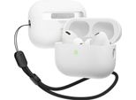 Custodia Ibrida Elago Liquid Con Cordino In Nylon Per Airpods Pro 2 Bianco