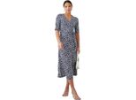 Dorothy Perkins - Vestito Midi A Portafoglio Per Donna DP1595 (38 It) (Blu Navy)