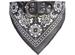 Collare Per Cani Con Bandana Nero Xl