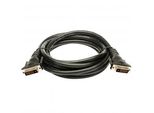 Cavo Video Dual Link Dvi (24+1) Maschio - Dvi (24+1) Maschio 3 M Schermato Nero