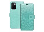 Mezzo Custodia A Libro Per Xiaomi Redmi 10 / 10 2022 Mandala Verde 448170