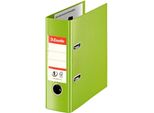 Cartella A Leva A5 Esselte No.1 Power Vivida, Plastica Piena, Dorso 7,5 Cm, Verde